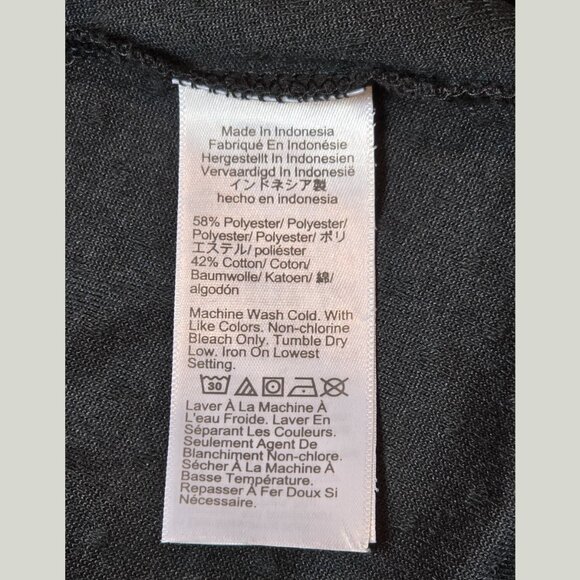 J.Crew Black Swiss Dot Long Sleeve Tiered Midi Dress – XS - Picture 5 of 5